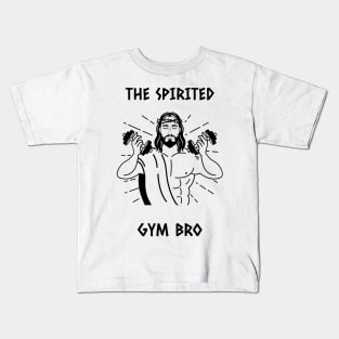 The Spirited Gym Bro Kids T-Shirt